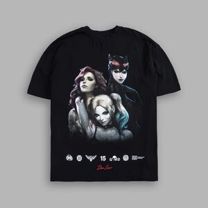 (1 OF 500) FERAL "PREMIUM" OVERSIZED TEE IN BLACK